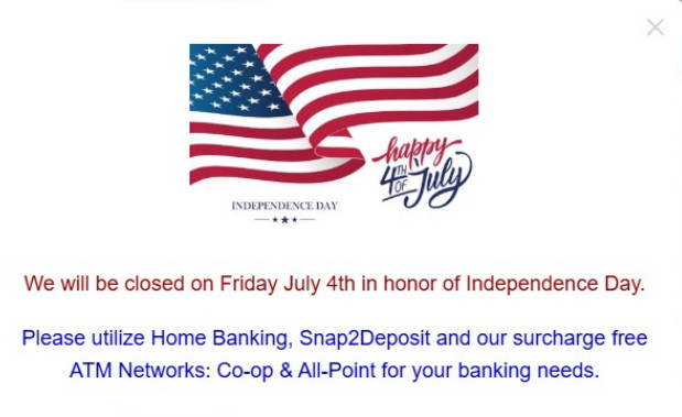 4th of july closing